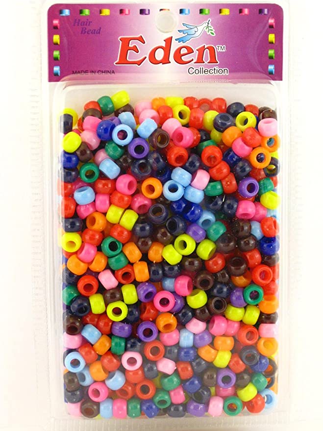 EDEN HAIR BEAD ASST COLORS