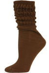 SLOUCH SOCKS TAN #17320-TN