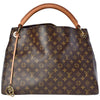 LOUIS VUITTON BROWN HOBO HANDBAG
