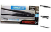 KISS RED PRO HYBRID TITANIUM 1/2" FLAT IRON W/FREE 2oz. ARGAN OIL