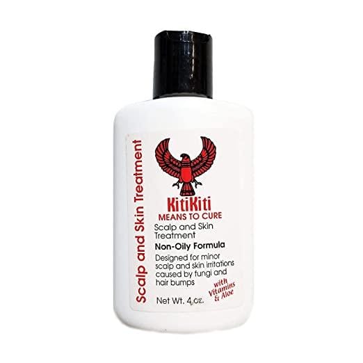 KITI KITI SCALP AND SKIN TREATMENT W/VITAMINS & ALOE NON-OILY CREAM TREATMENT 1oz.