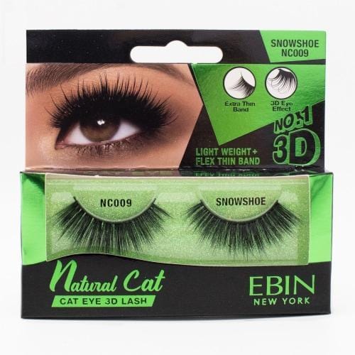 EBIN NY NATURAL CAT 3D LASH #SNOWSHOE NC009