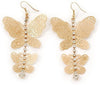 TOP& TOP JEWELRY EARRINGS (8 CM) GOLD