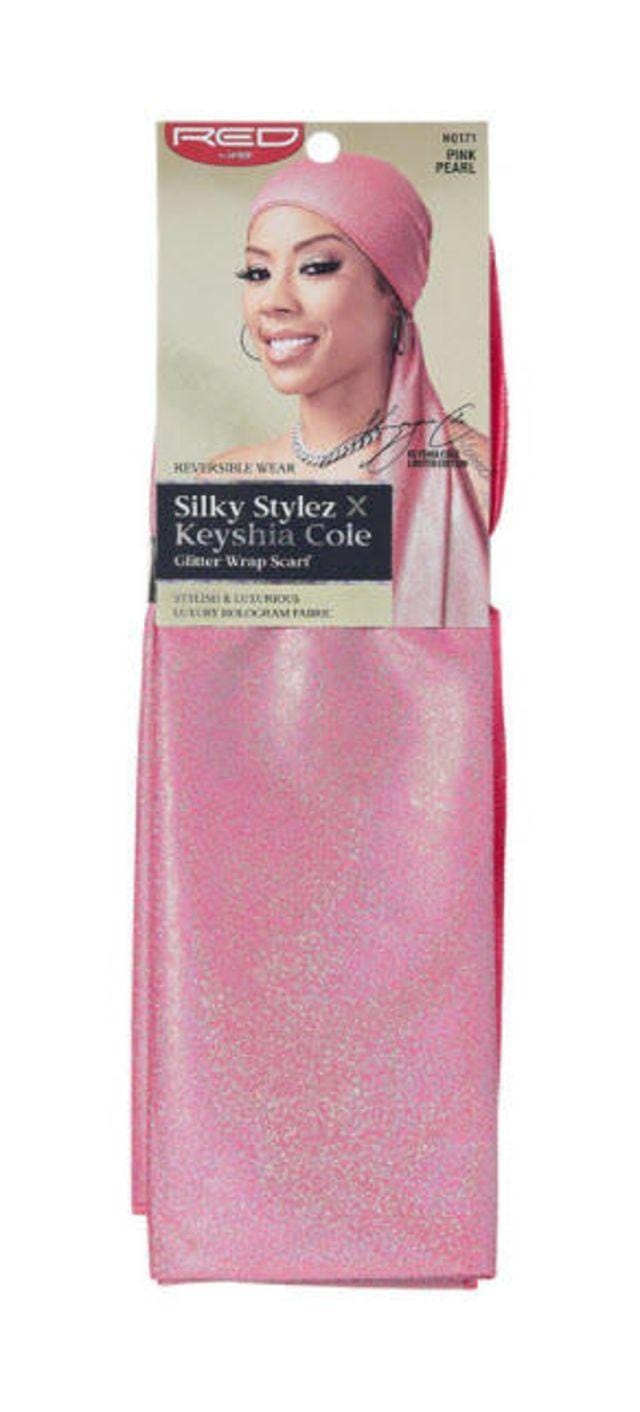 SILKY STYLEZ KEYSHIA COLE GLITTER WRAP SCARF