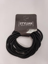 STYLIAN BEAUTY & STYLE PONYTAIL HOLDER 12CT #61051-1 BLK