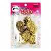 BELLO METALLIC GOLD FLOWER BARRETTE #20300