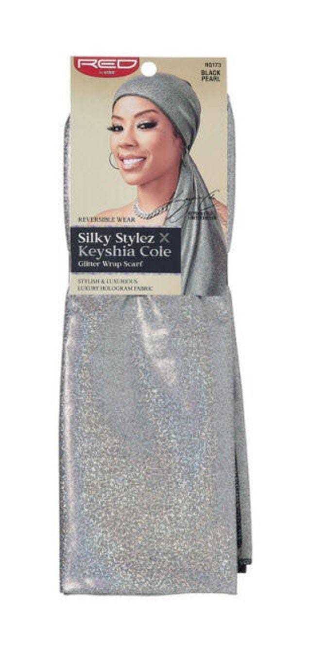 SILKY STYLEZ KEYSHIA COLE GLITTER WRAP SCARF