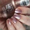 LA Colors Dark Metal Nail Polish Gold Coin
