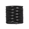 PONYTAIL HOLDER COMBO WIDE 12pcs