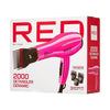 RED BY KISS 2000 CERAMIC DETANGLER DRYER