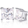 CUBIC ZIRCONIA GALAXY EZ SM ROUND EARRINGS SET #5