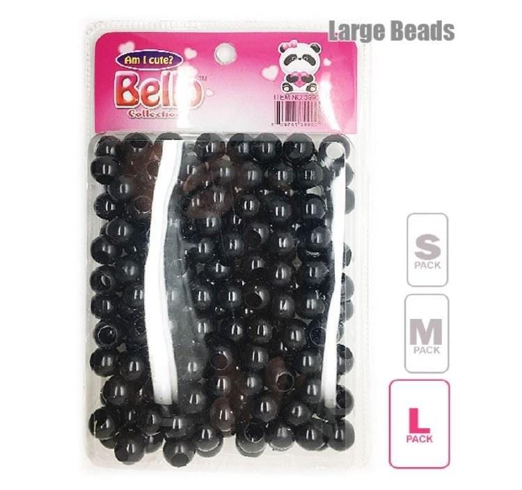 BELLO LARGE BLACK BEADS #39902