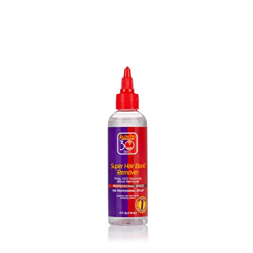 SALON PRO 30 SEC CREAMY SUPER HAIR BOND REMOVER 4oz..